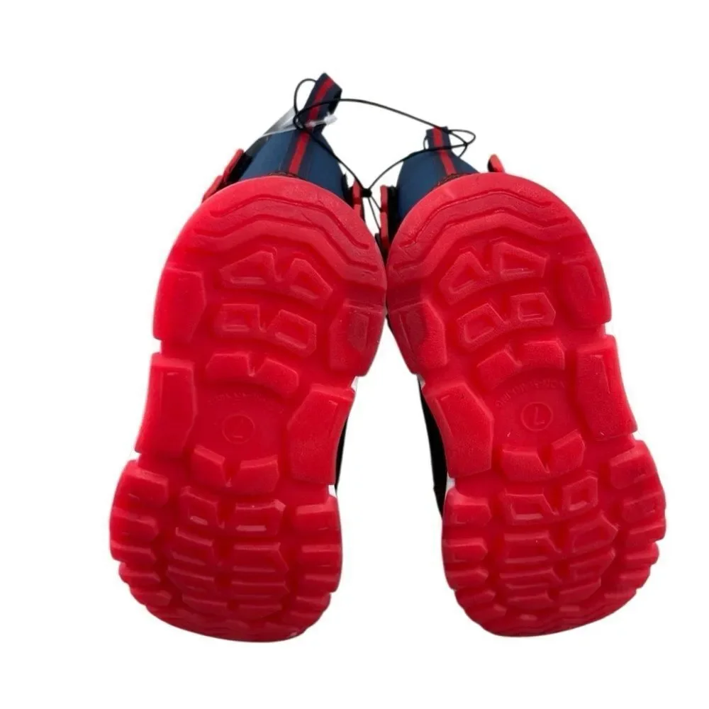 Baby Toddler Boy’s Spider-Man Light Up Winter Snow Boots Shoes Size 7